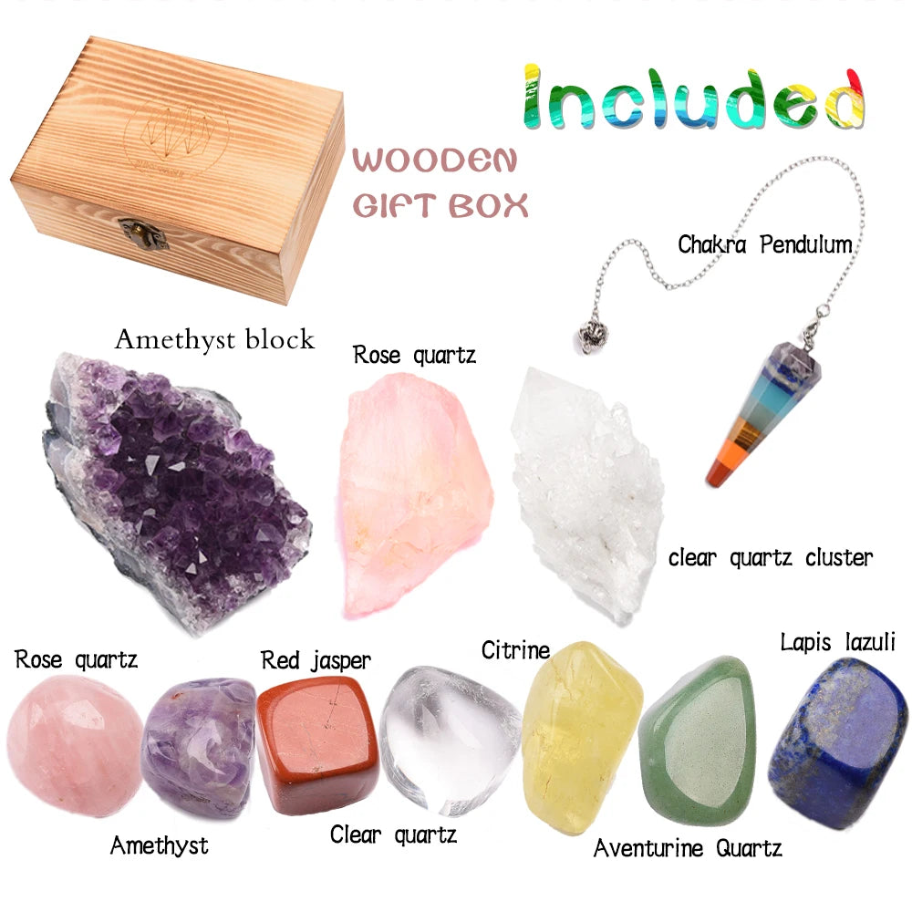 Crystal Healing Gift Set