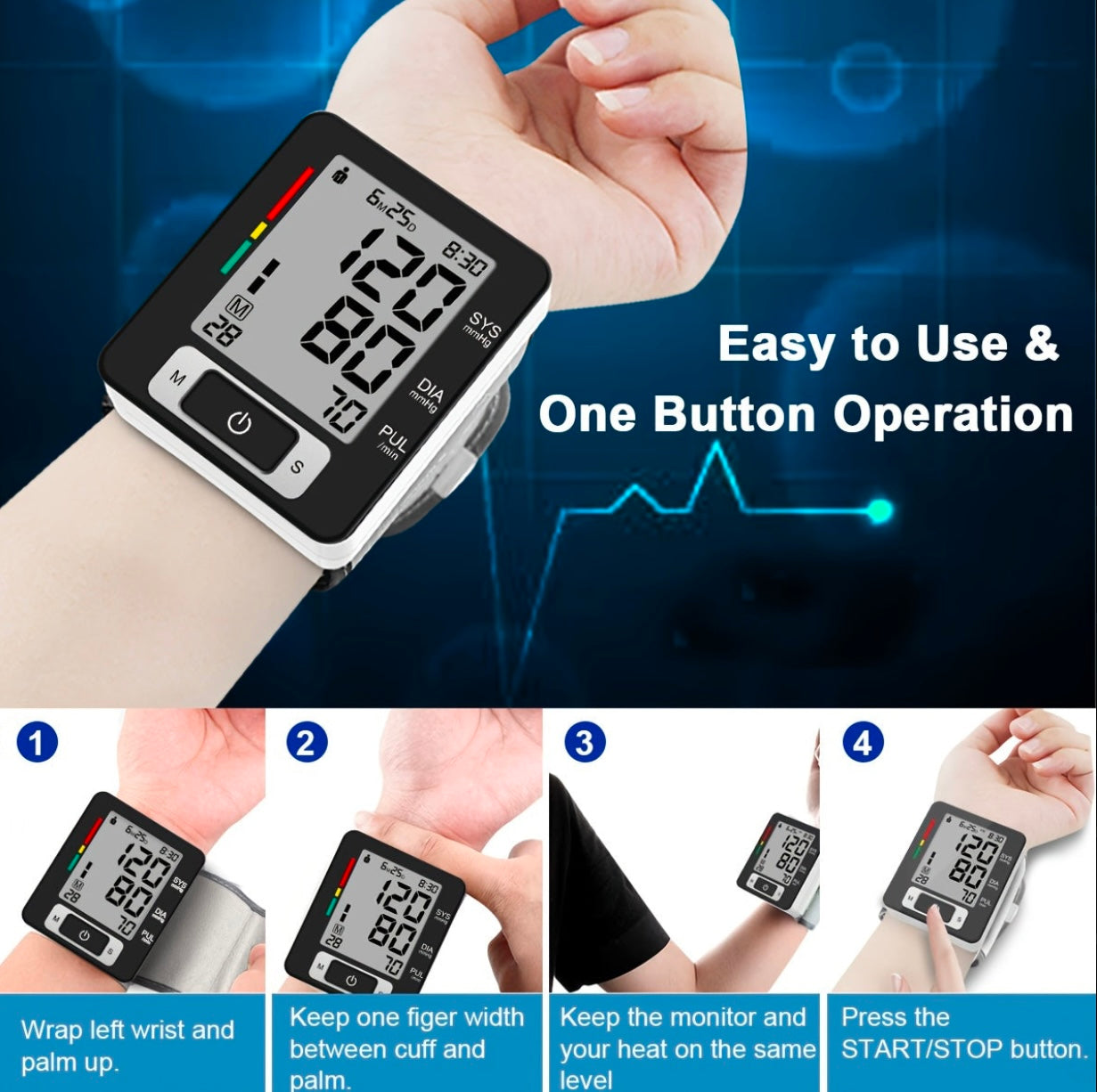 Wrist BP Monitor