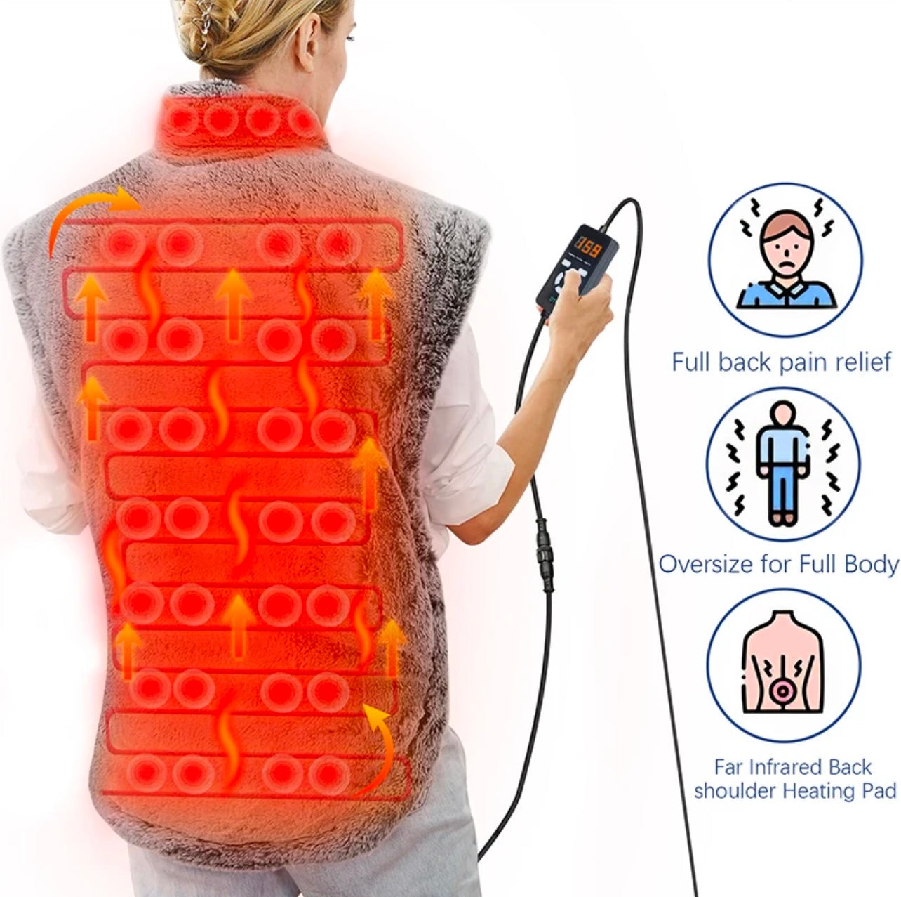 Infrared Heating Pad for Neck Pain