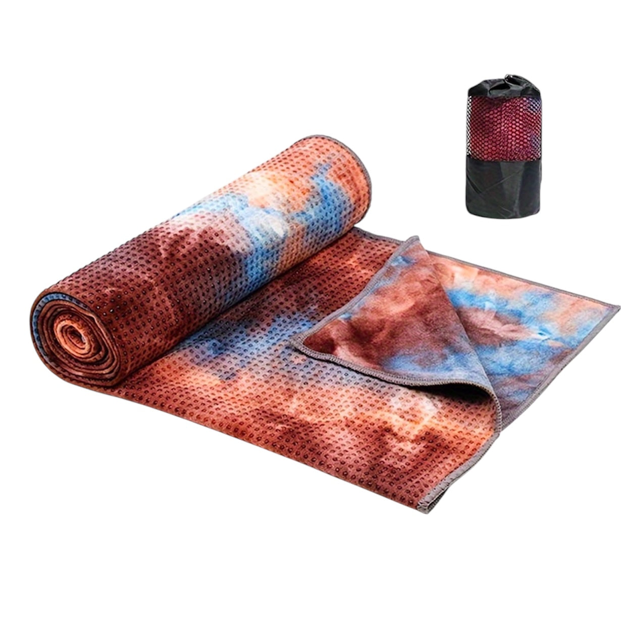 Tie-Dye Non-Slip Yoga Towel