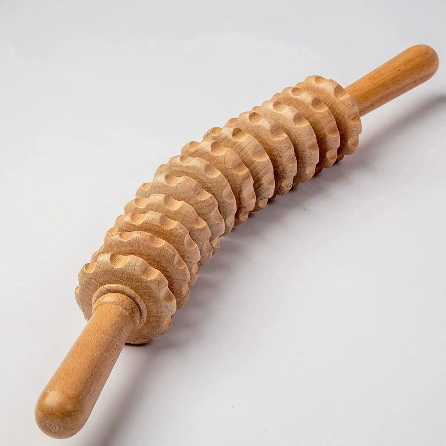 Roller Wooden Handheld Massager
