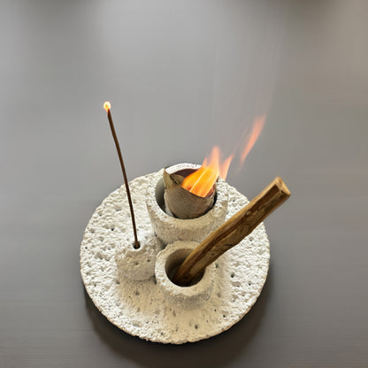 Sacred Ritual Stone Burne
