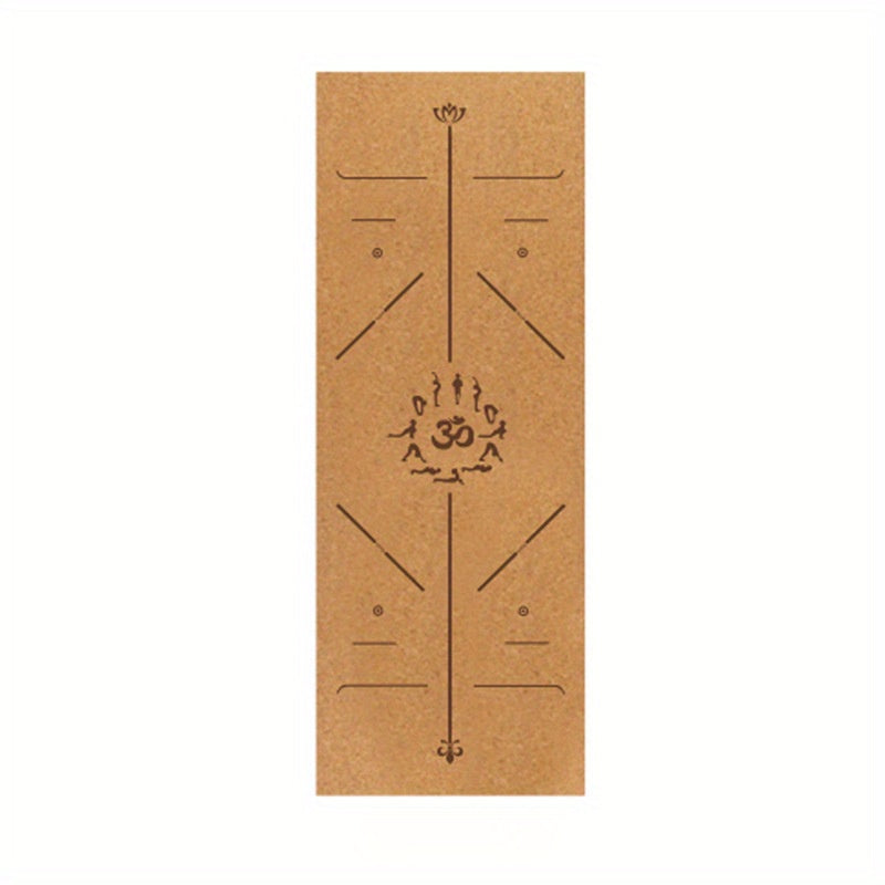 Cork Alignment Yoga Mat – 5mm