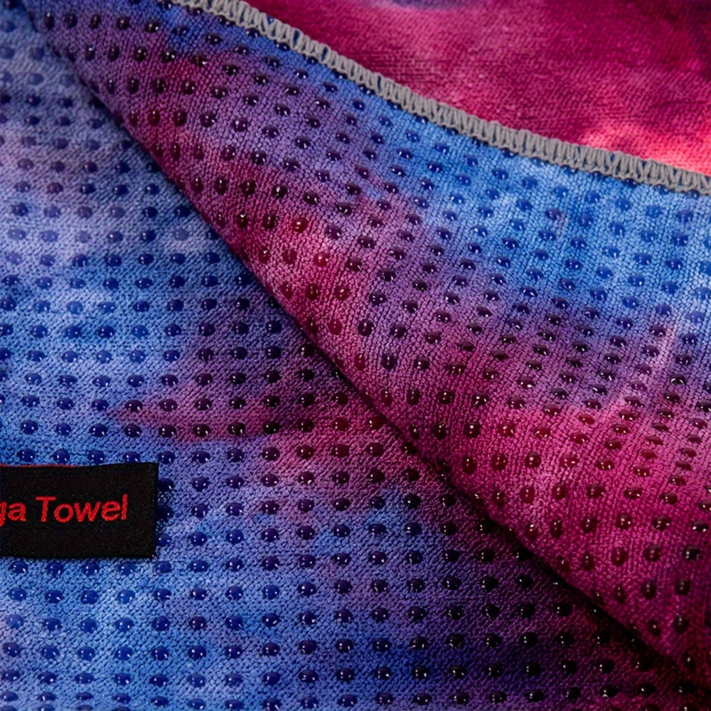 Tie-Dye Non-Slip Yoga Towel