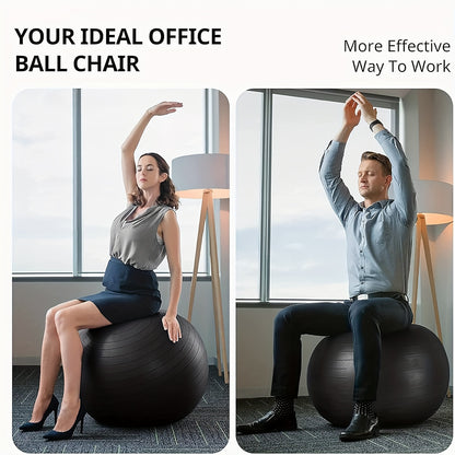 Anti-Burst Yoga Ball