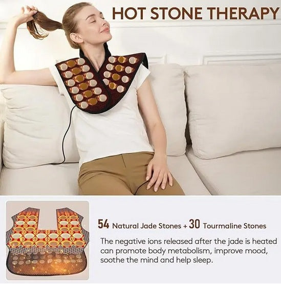 Far Infrared Jade & Tourmaline Heating Pad