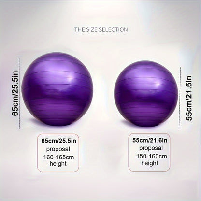 Anti-Burst Yoga Ball