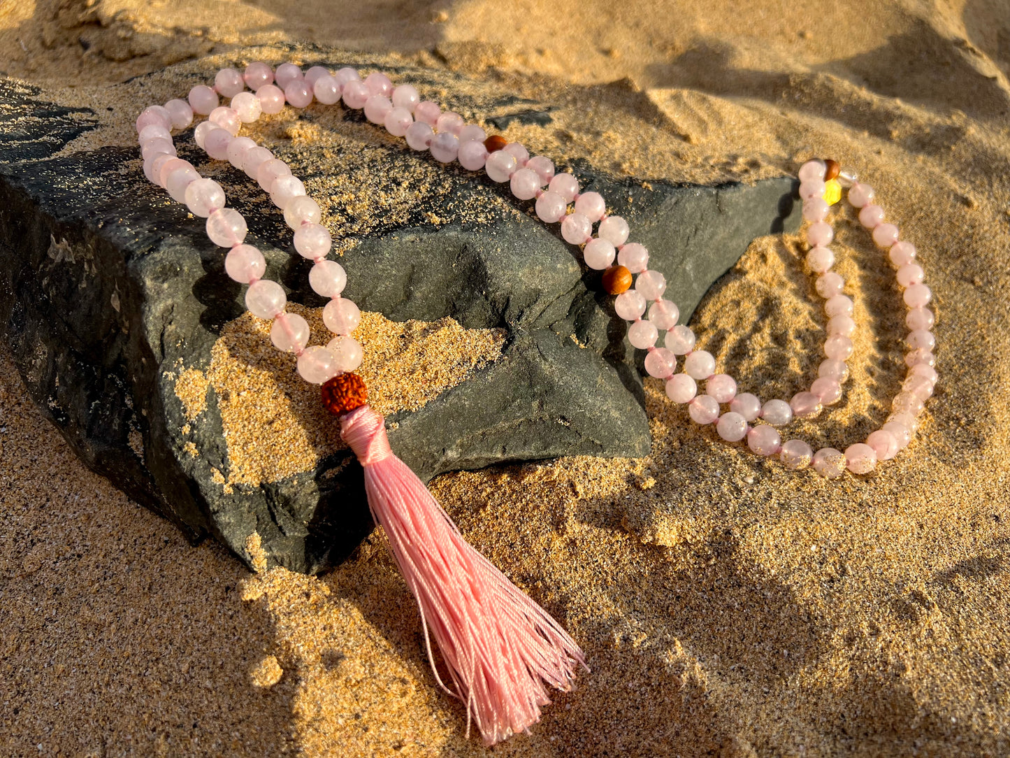 Rose Quartz Japamala
