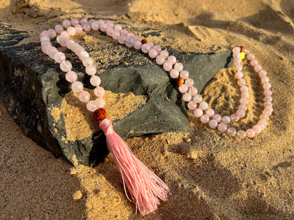 Rose Quartz Japamala