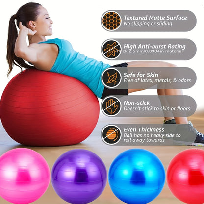 Anti-Burst Yoga Ball