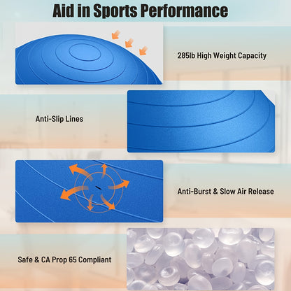 Anti-Burst Yoga Ball