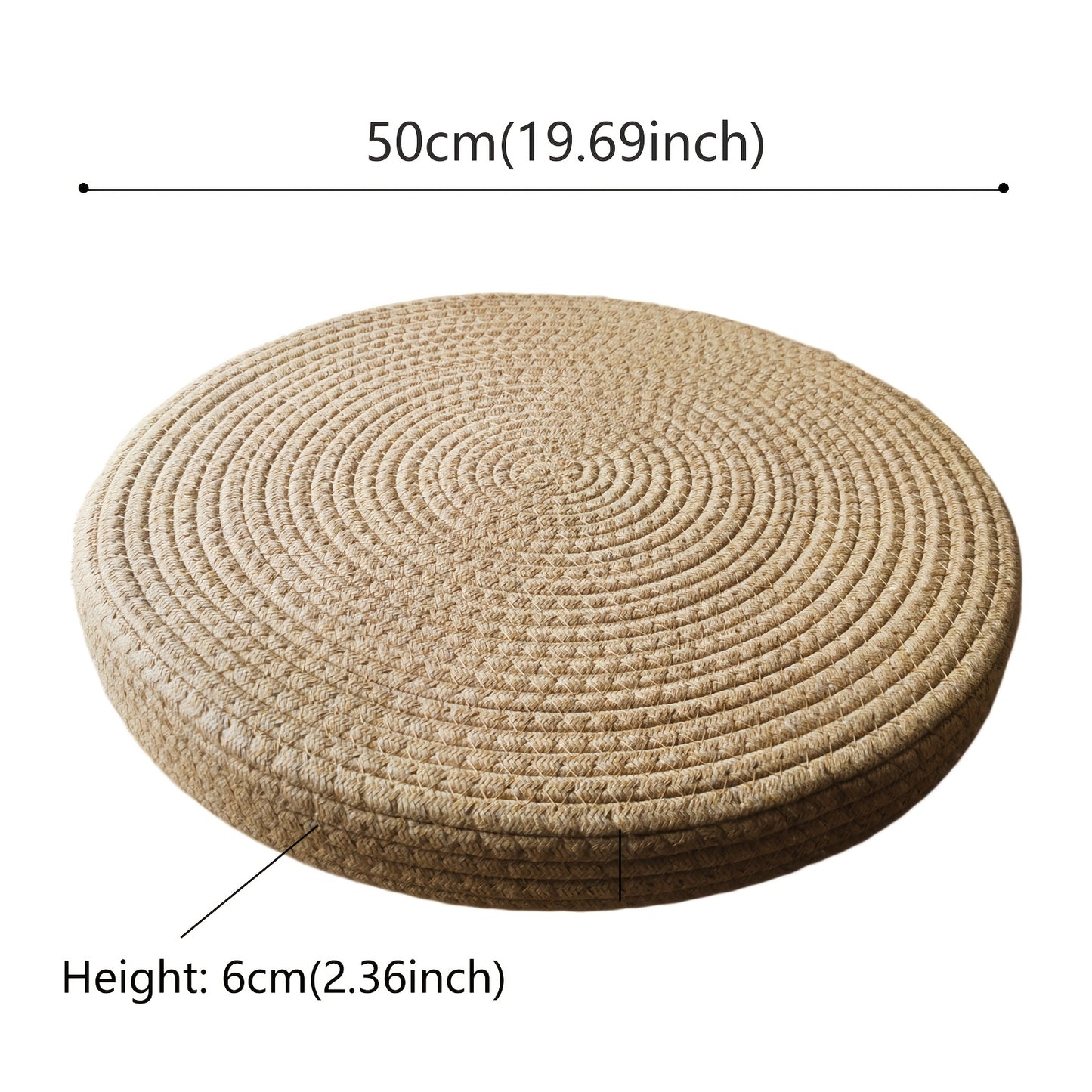Handcrafted Linen Meditation Cushion