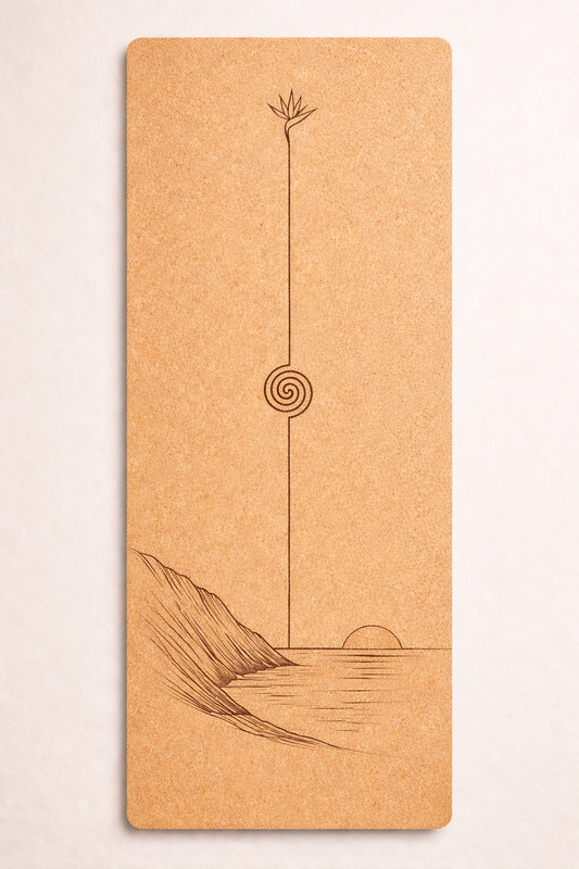 Atlantic Soul - Cork Yoga Mat