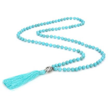 Blue Turquoise Japamala