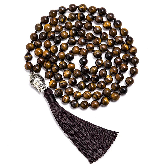 Tiger Eye Japamala