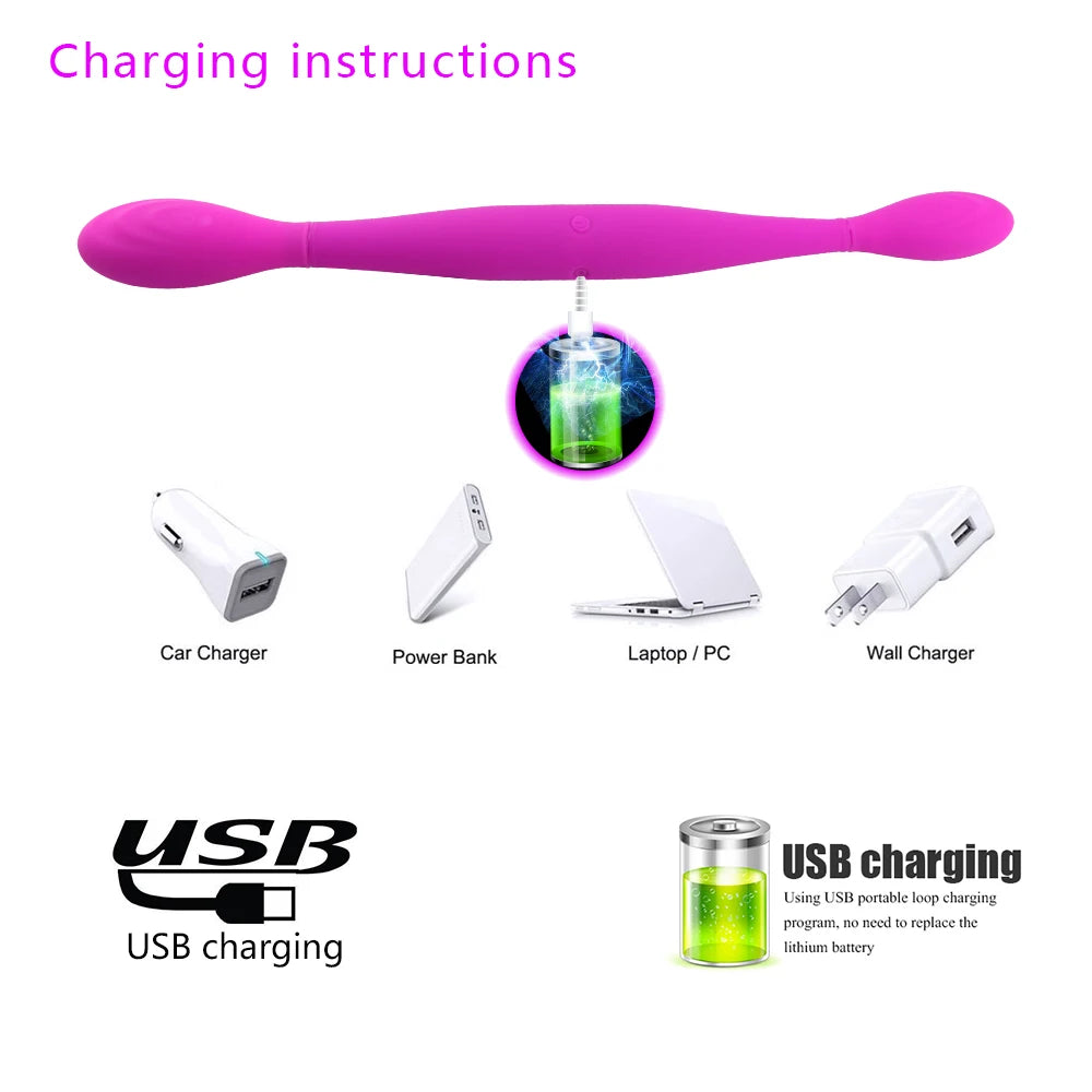 Double Head Dual Motor Vibrator