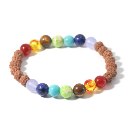 Rudraksha & Seven Chakra Japamala