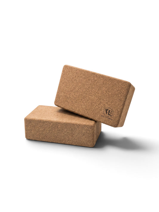 The Cork Yoga Block Set