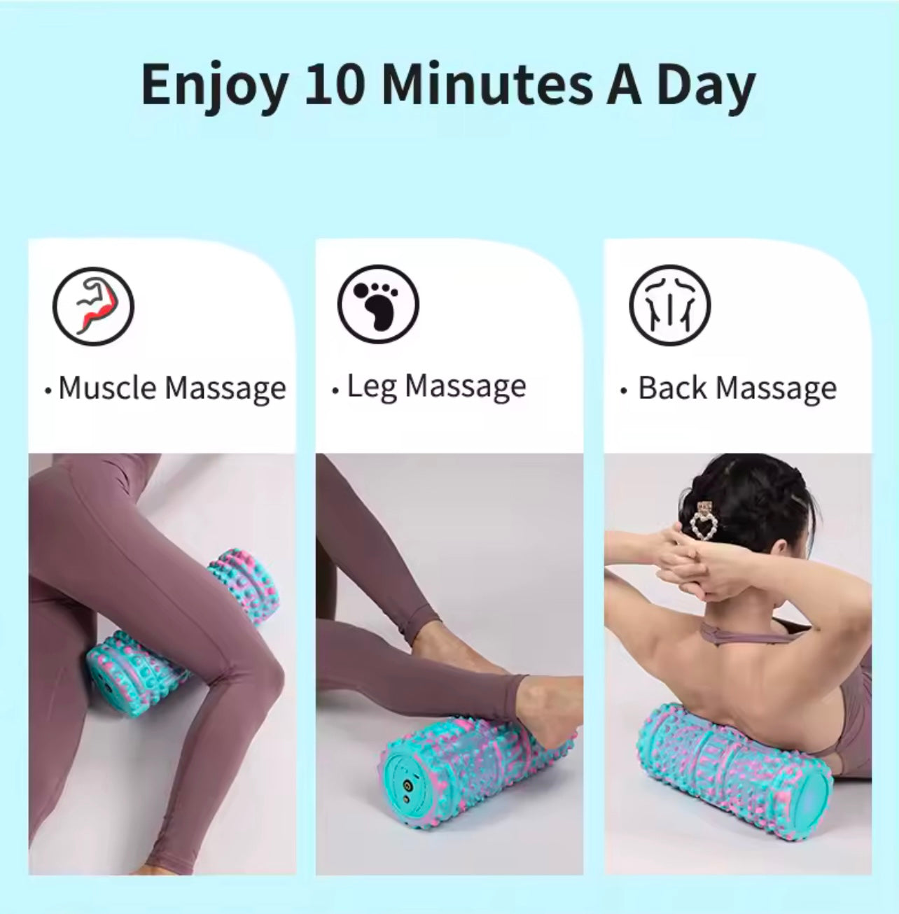 Electric Vibration Massage Roller