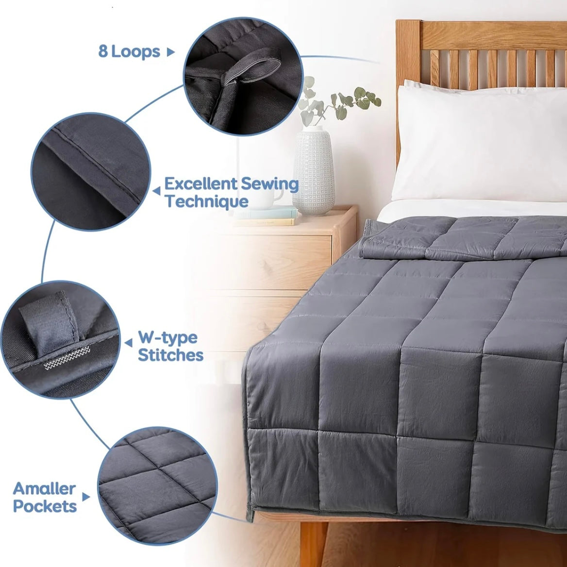 Premium Weighted Blanket - Single