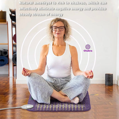 Infrared Healing Mat with Amethyst Energy