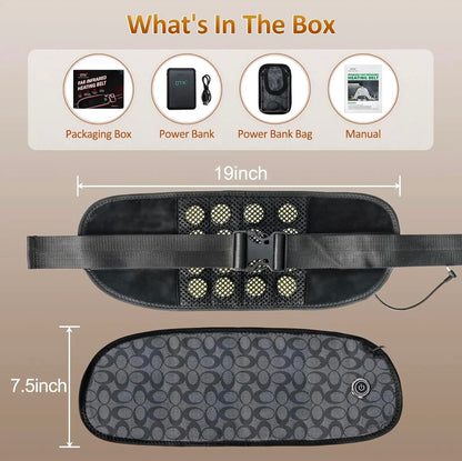 Cordless Infrared Heating Pad for Back Pain 3.0