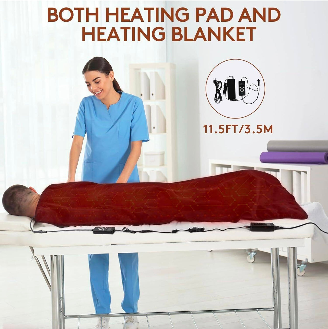 Full Body Size Infrared Heating Pad for Pain Relief