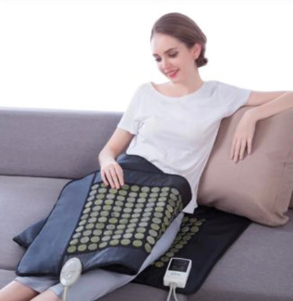 Full-Body Infrared Heating Pad with Natural Jade Stones