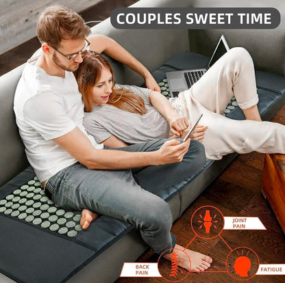 Full-Body Infrared Heating Pad with Natural Jade Stones