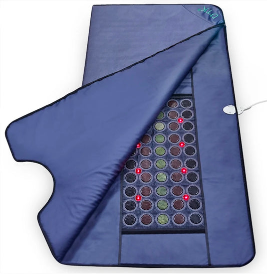 Sauna Blanket with Jade & Tourmaline