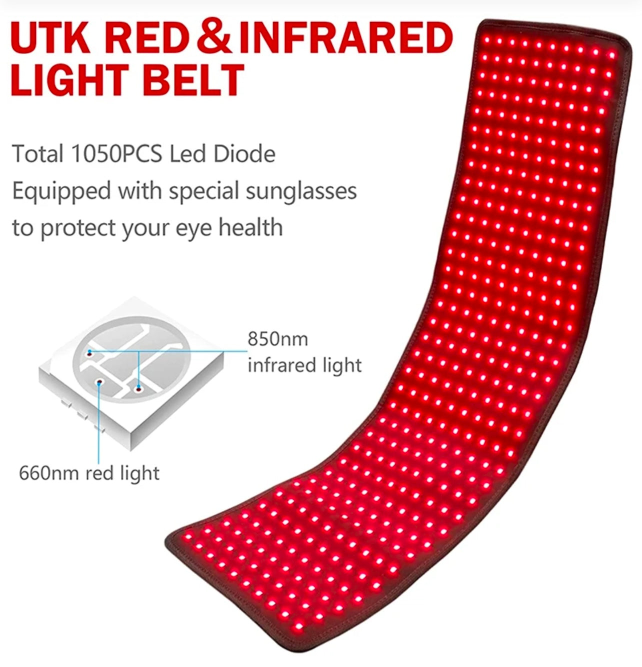 Red & Infrared Light Therapy Wrap
