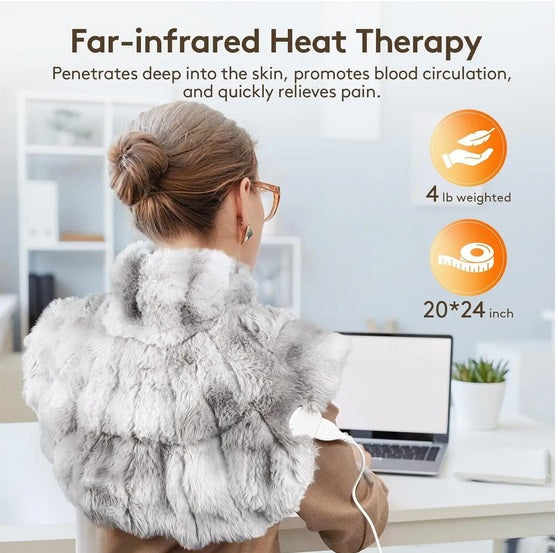 Infrared Weighted Heating Wrap with Tourmaline