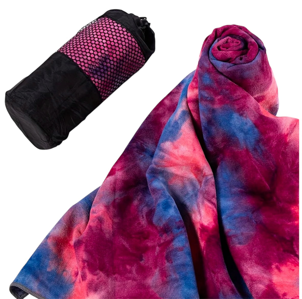 Tie-Dye Non-Slip Yoga Towel