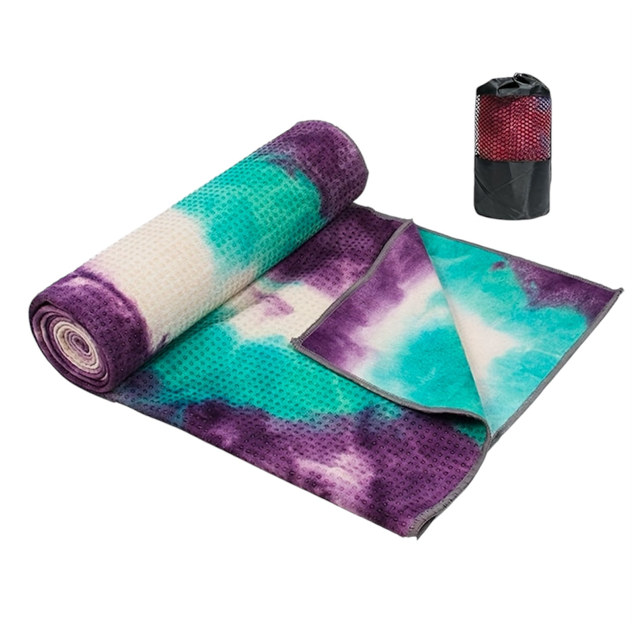 Tie-Dye Non-Slip Yoga Towel