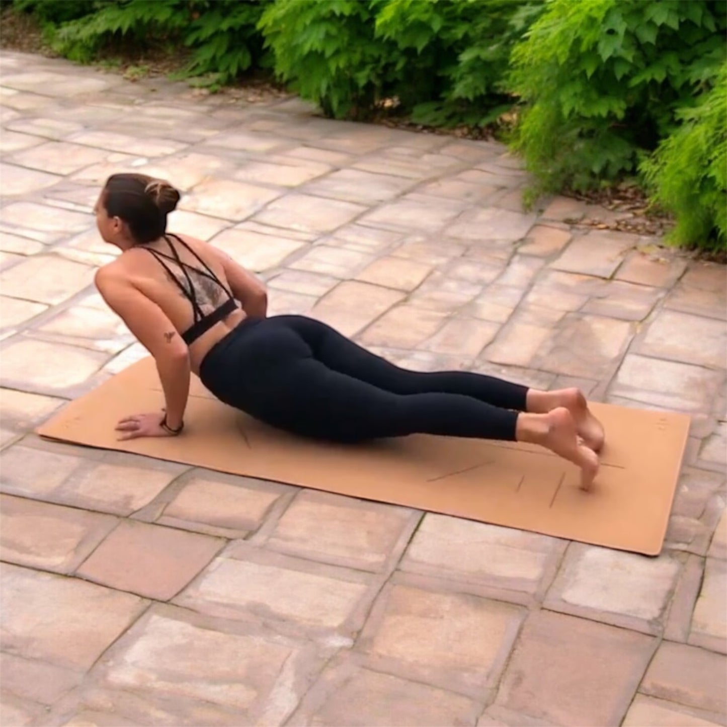 Cork Alignment Yoga Mat – 5mm