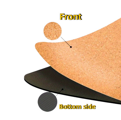 Cork Alignment Yoga Mat – 5mm