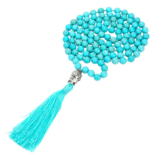 Blue Turquoise Japamala