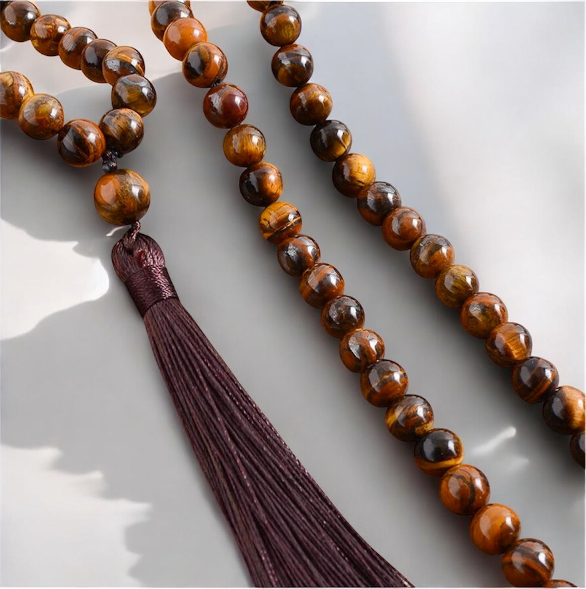 Tiger Eye & Black Onyx Japamala