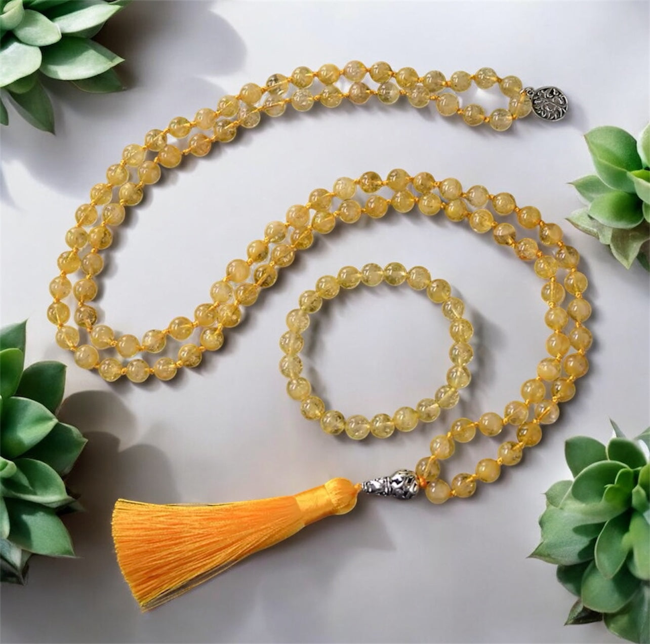 Citrine Japamala