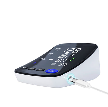 Curved LED Smart Blood Pressure Monitor