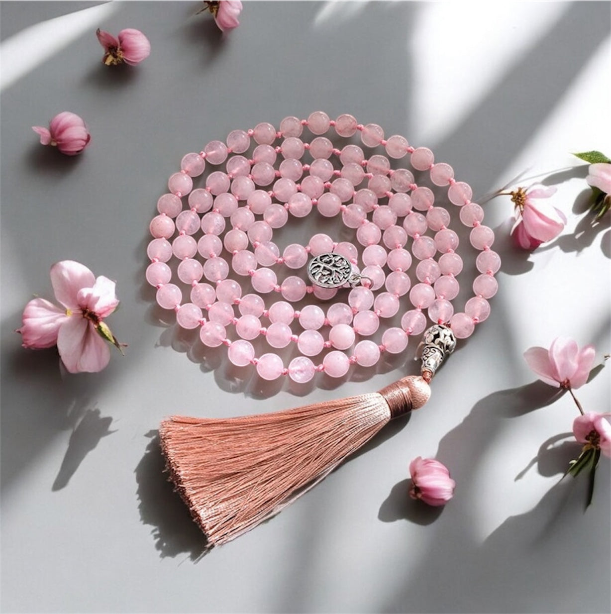 Rose Quartz Japamala