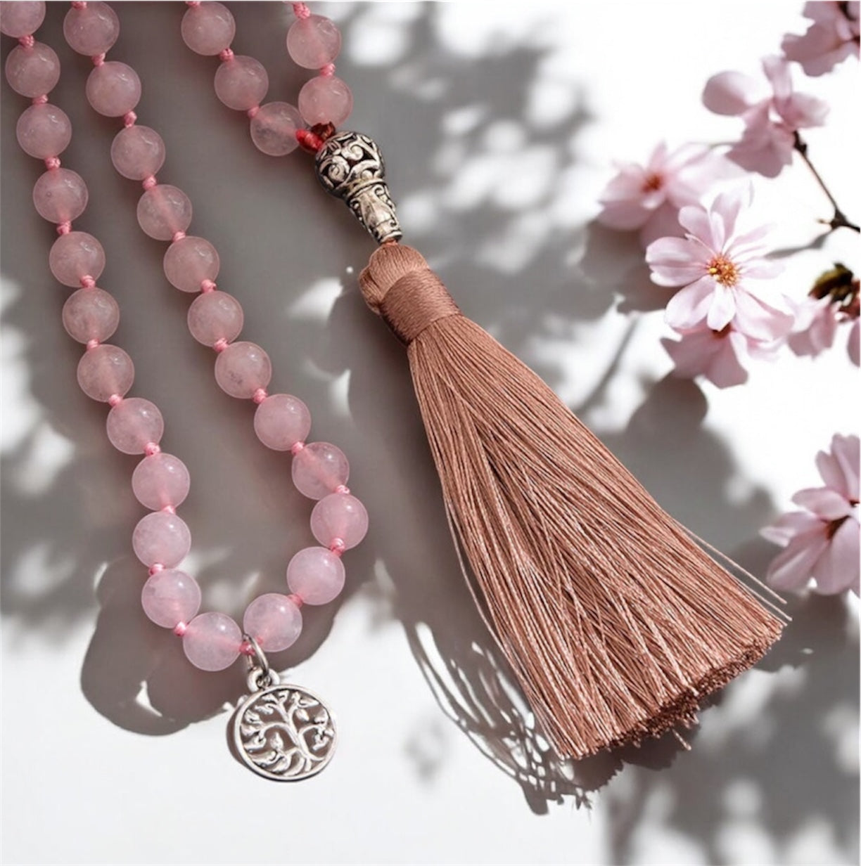 Rose Quartz Japamala