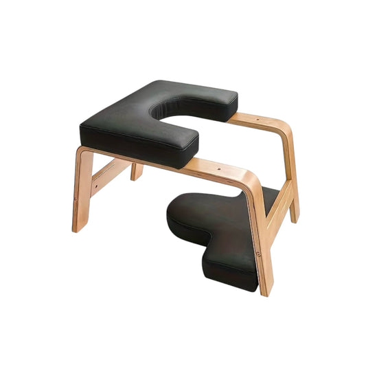 Wooden Yoga Headstand Bench