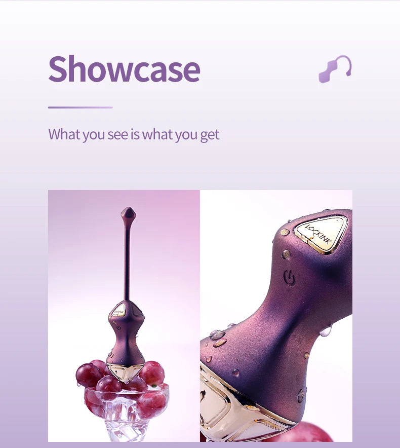 E-Stim Vibration Kegel Ball with Electric Shock