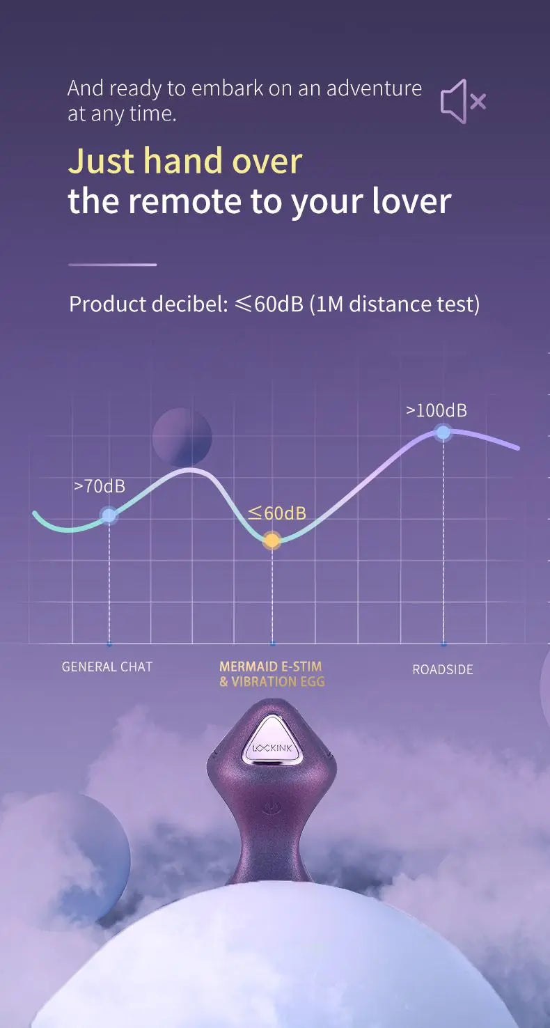 E-Stim Vibration Kegel Ball with Electric Shock