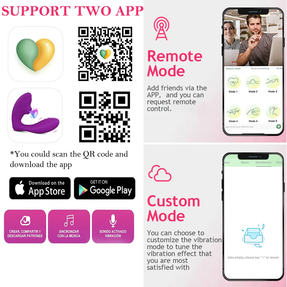 Smart Wearable Clitoral & G-Spot Vibrator