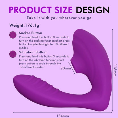 Smart Wearable Clitoral & G-Spot Vibrator