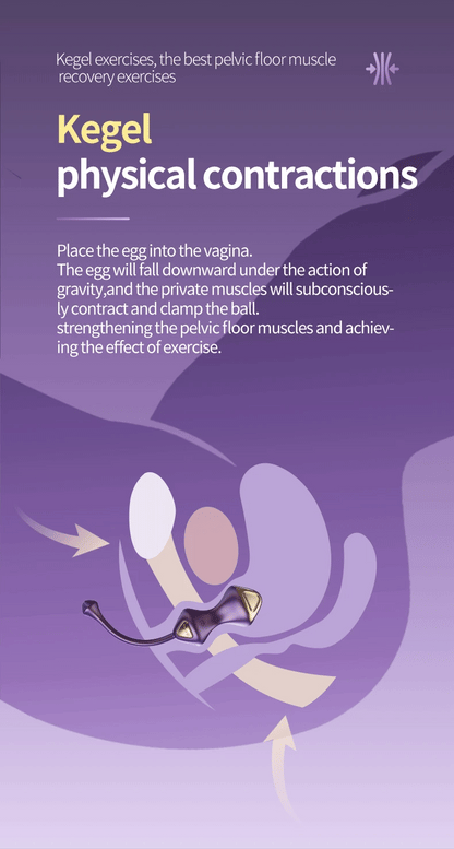 E-Stim Vibration Kegel Ball with Electric Shock