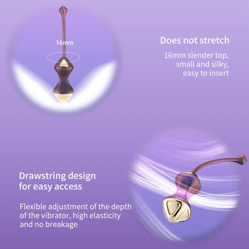 E-Stim Vibration Kegel Ball with Electric Shock