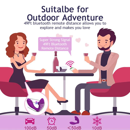 Smart Wearable Clitoral & G-Spot Vibrator